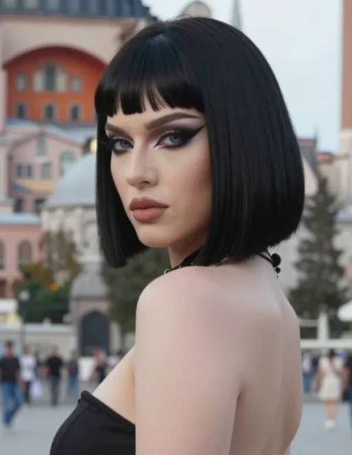 AI-generated trans adult visual scene and video concept
